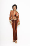 “Dalia” cropped vixen jacket