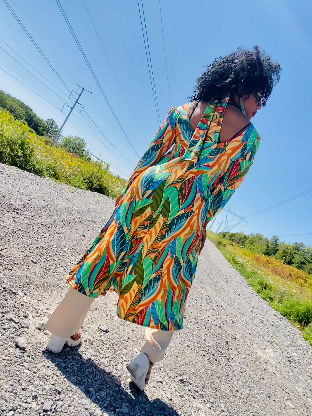 “Dreams” open cardigan