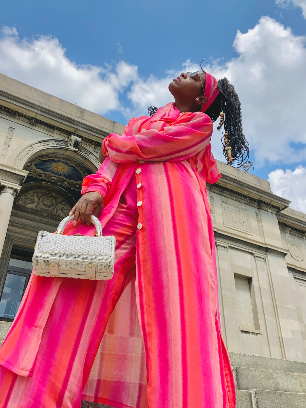 “Proverb” lounge set disco ombré