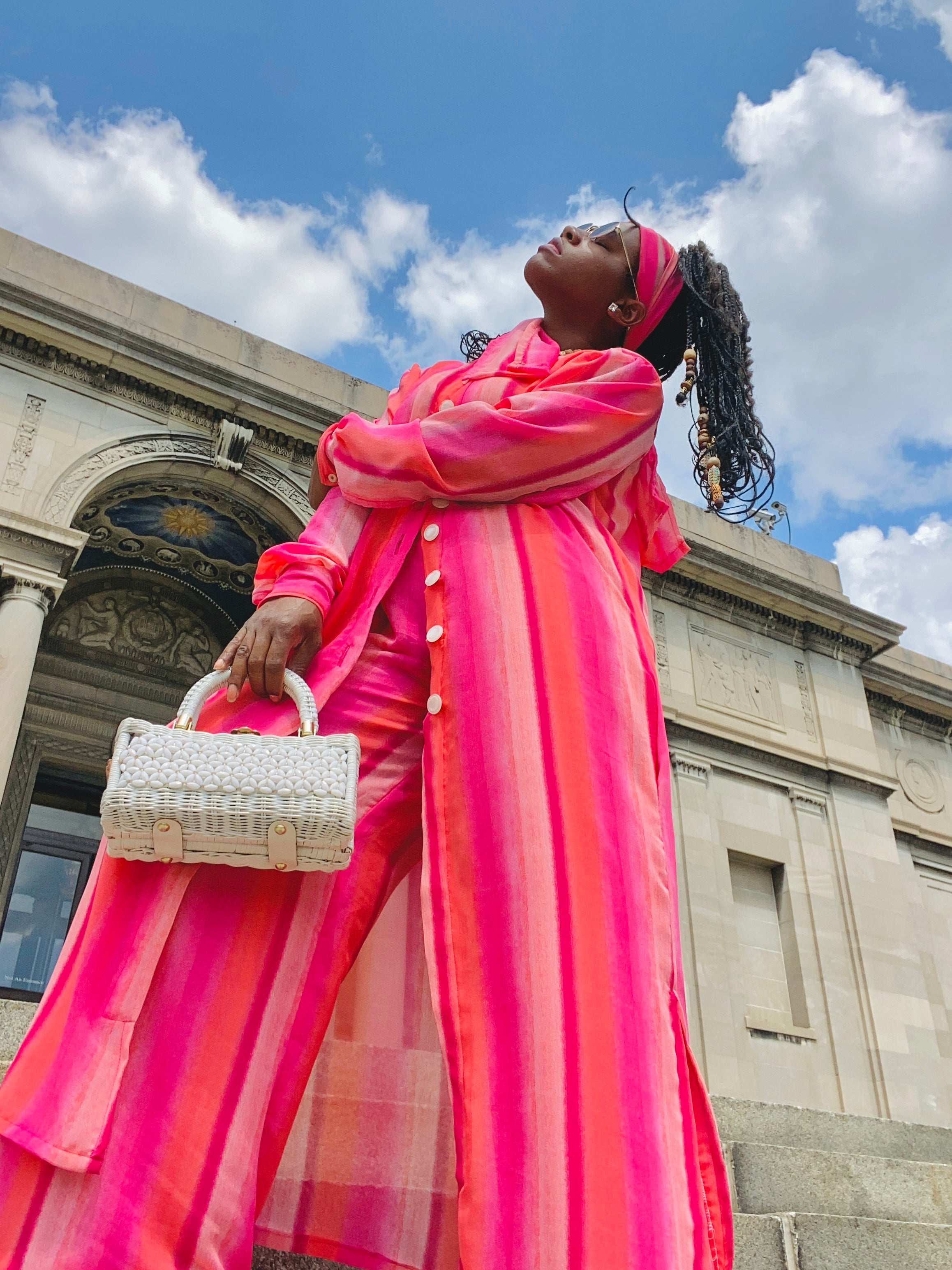 “Proverb” lounge set disco ombré