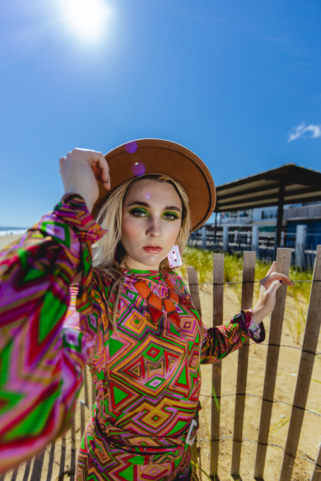 The “ Candace”  statement dress