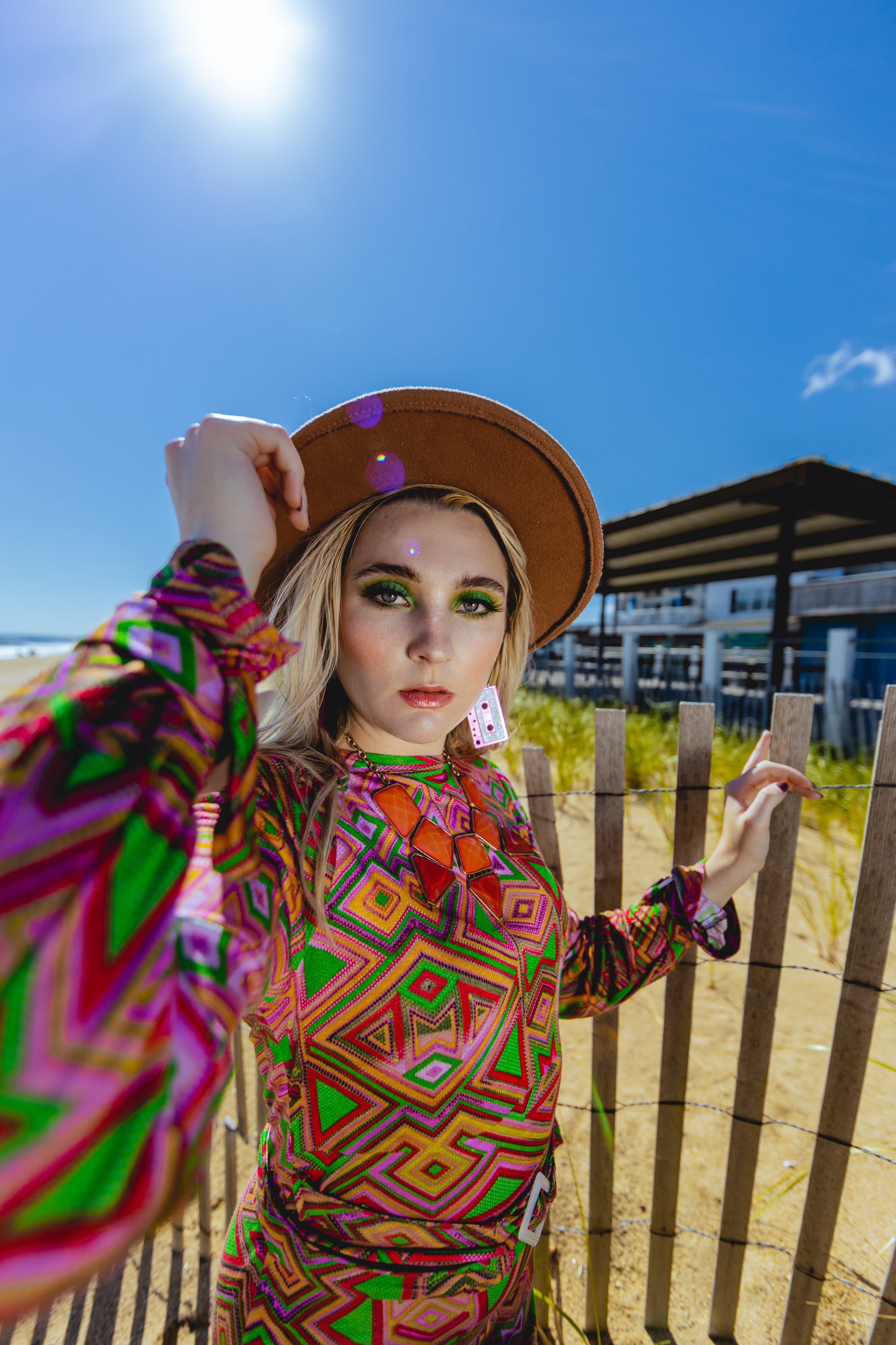 The “ Candace”  statement dress