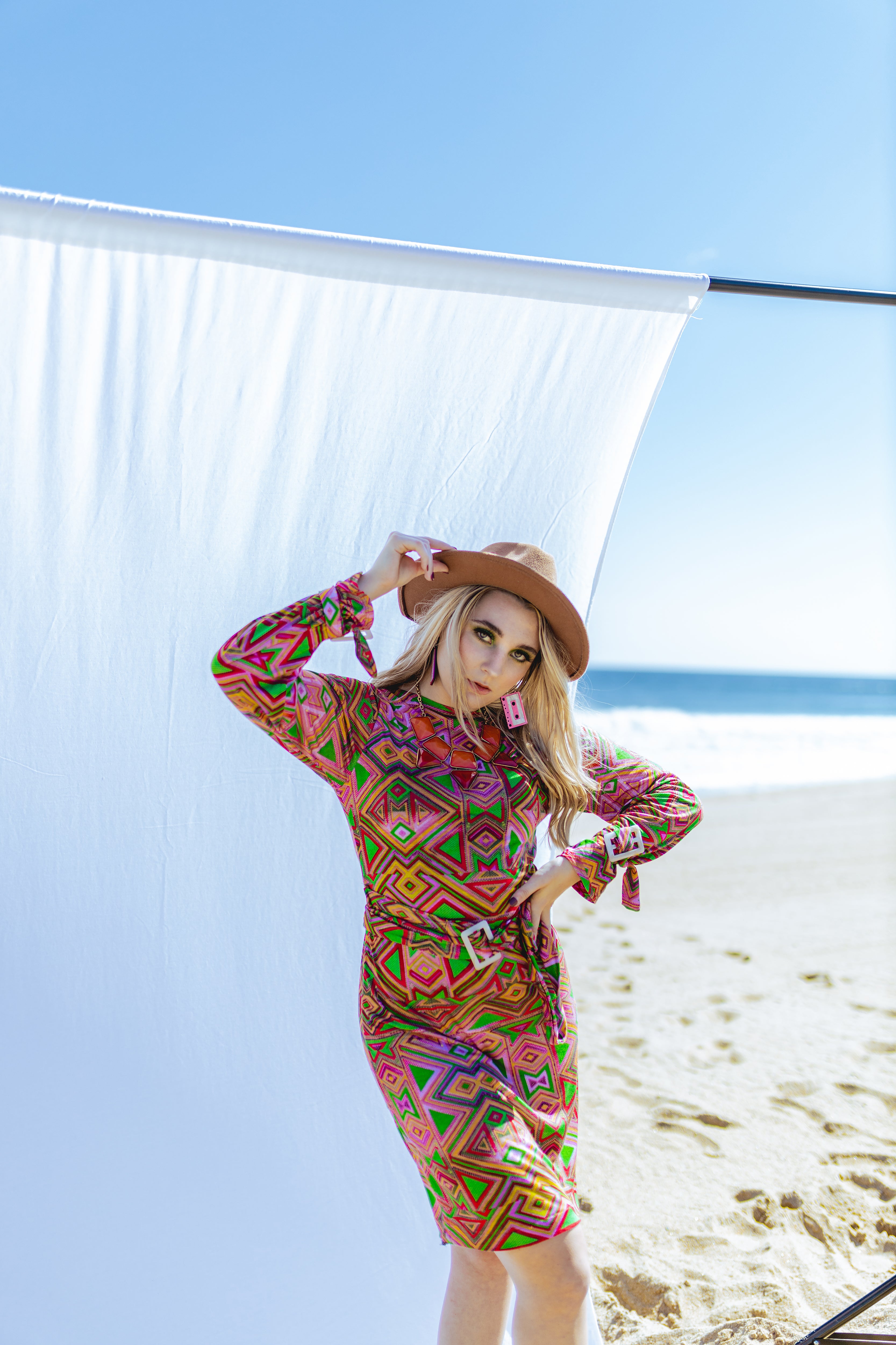 The “ Candace”  statement dress