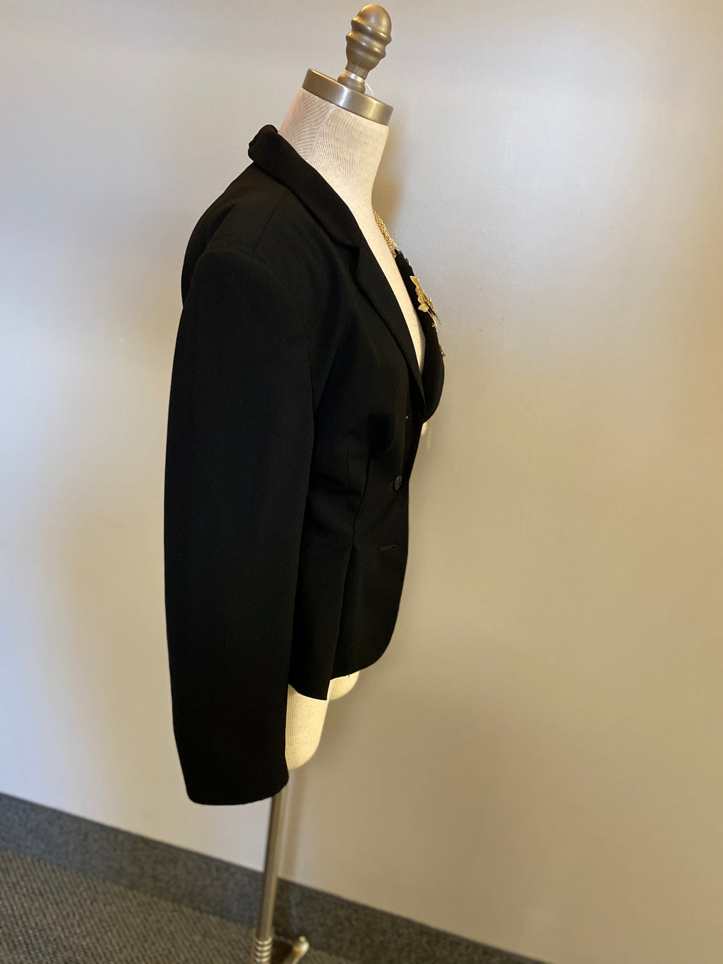 Asymmetrical party blazer