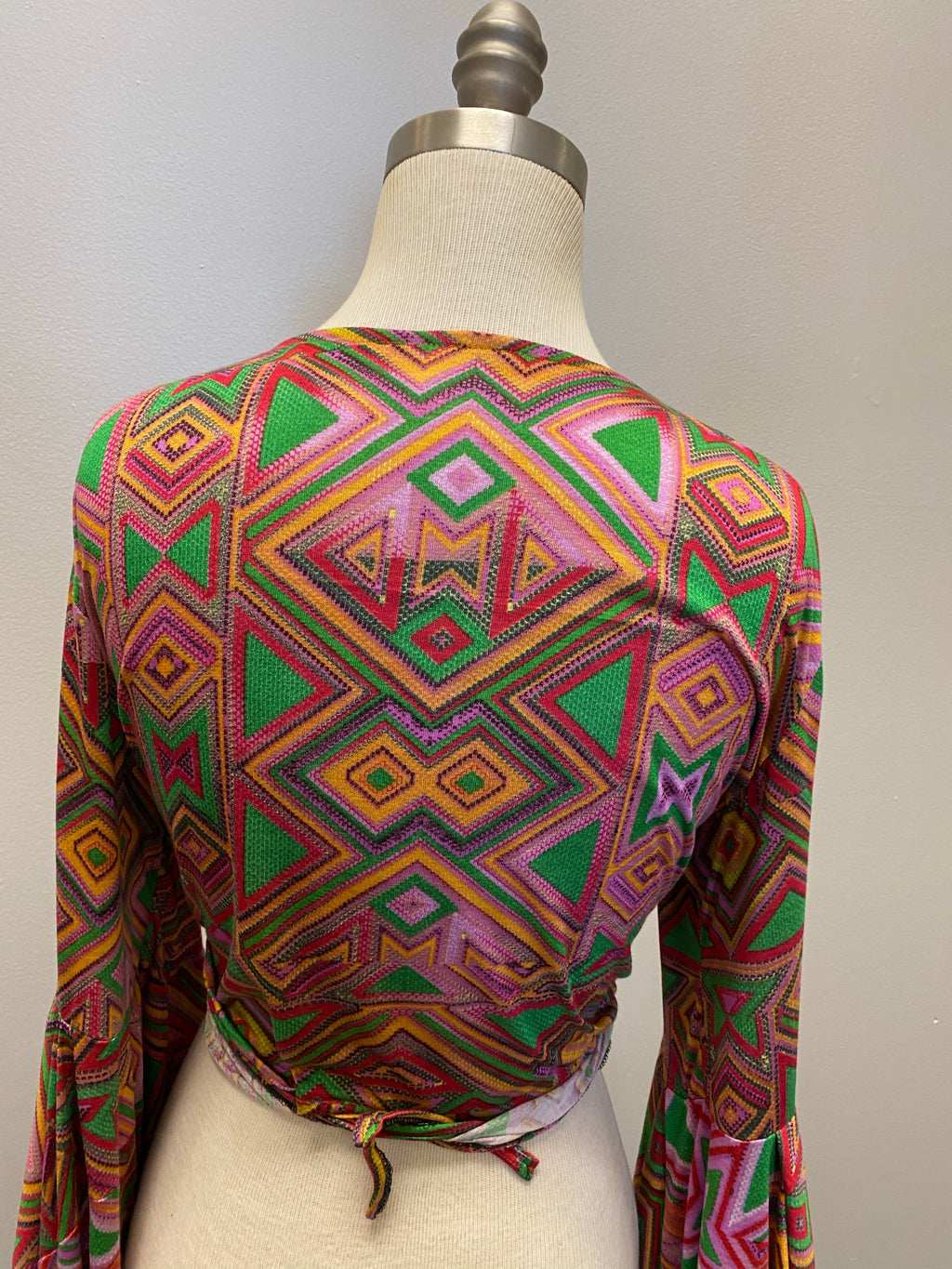 “Esther” wrap around blouse