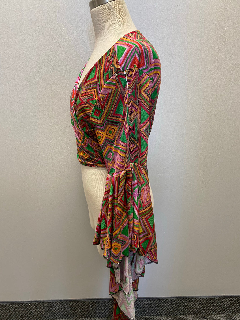 “Esther” wrap around blouse