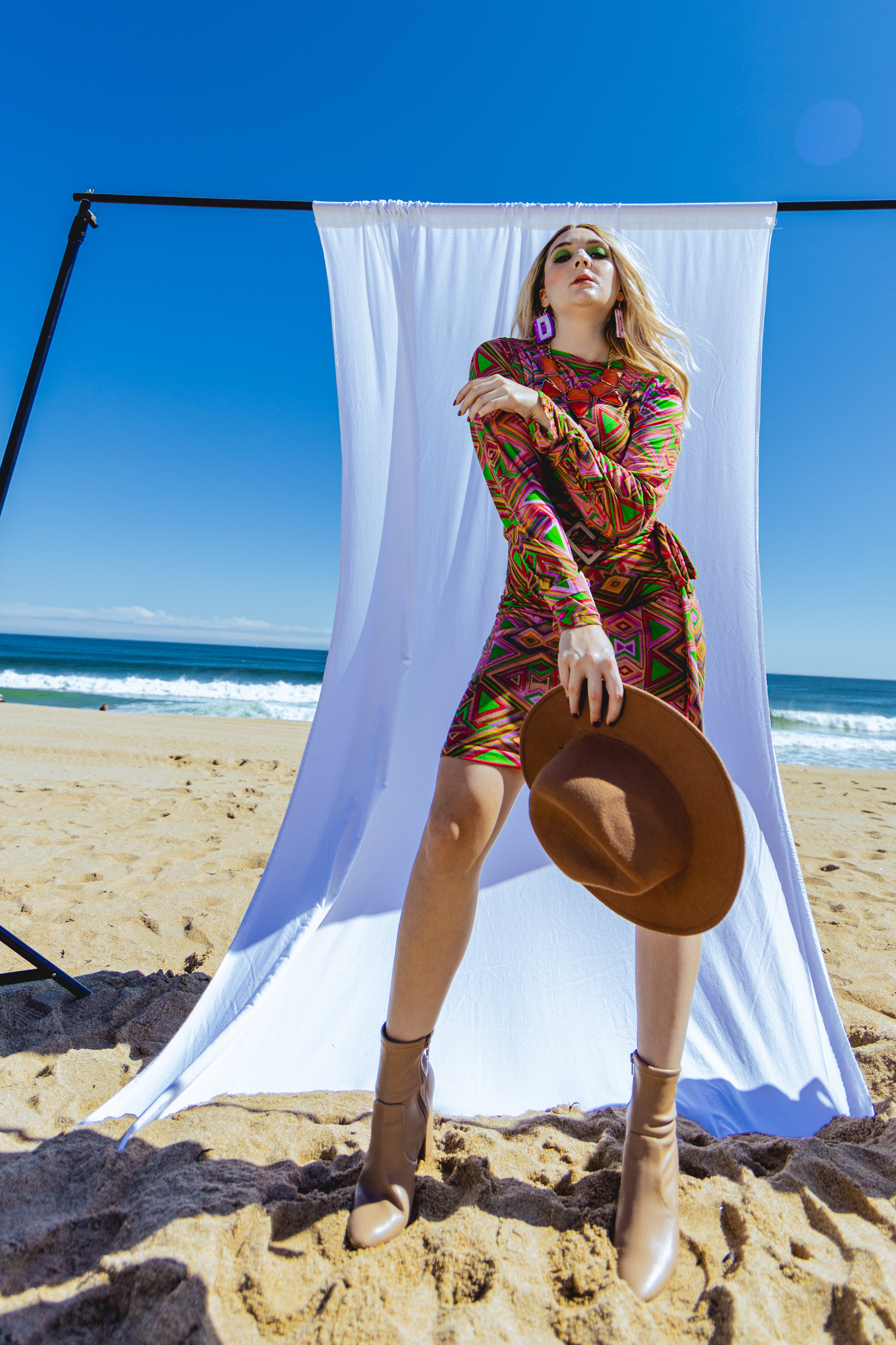 The “ Candace”  statement dress