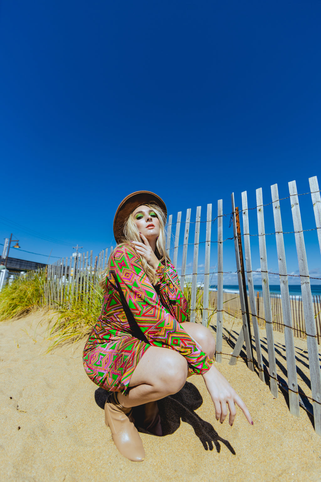 The “ Candace”  statement dress