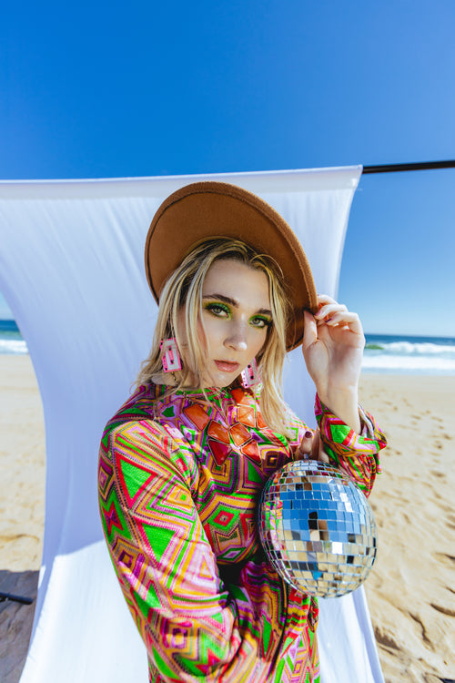 The “ Candace”  statement dress